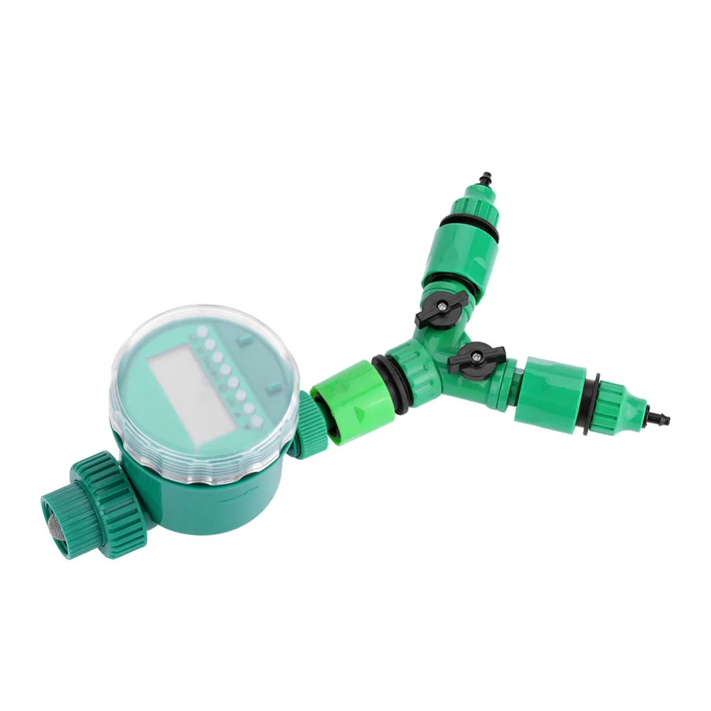 High Quality Garden Automatic Irrigation Watering Timer Set Irrigation Controller Timer With Y Shape Quick Connector
High Quality Garden Automatic Irrigation Watering Timer Set Irrigation Controller Timer With Y Shape Quick Connector