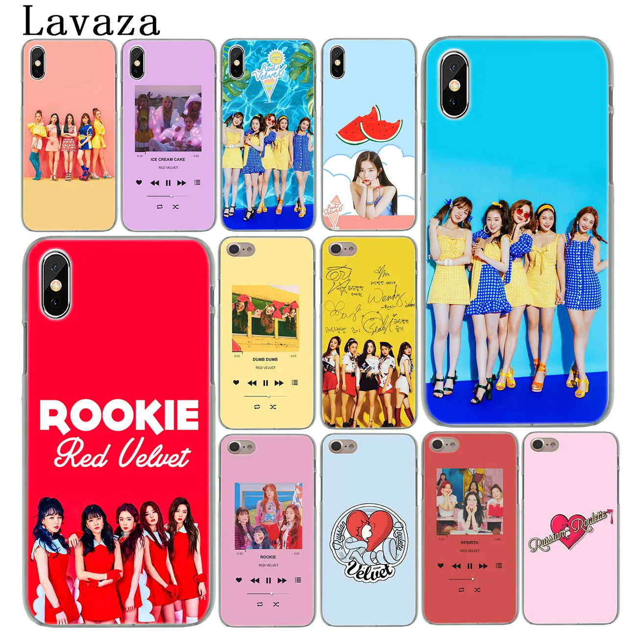 Lavaza Red Velvet kpop Hard Phone Case for iPhone XR X XS 11 Pro Max 10 7 8 6 6S 5 5S SE 4S 4 Cover
Lavaza Red Velvet kpop Hard Phone Case for iPhone XR X XS 11 Pro Max 10 7 8 6 6S 5 5S SE 4S 4 Cover