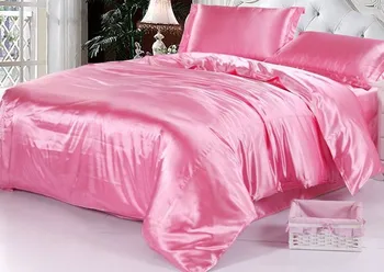7pcs Pink Silk Bedding sets California king Satin quilt duvet cover set sheets bed in a bag sheet queen size bedspread Custom
7pcs Pink Silk Bedding sets California king Satin quilt duvet cover set sheets bed in a bag sheet queen size bedspread Custom