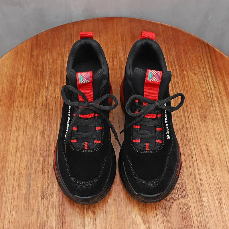 Designer Athletic Sneakers Leather Women Running Shoes Zapatos Mujer Black Sneakers Female Sport Walking Shoes Women Sport Shoes
Designer Athletic Sneakers Leather Women Running Shoes Zapatos Mujer Black Sneakers Female Sport Walking Shoes Women Sport Shoes