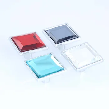 32mm square red clear gray seablue glass crystal drawer cabinet knobs pulls silver chrome dresser kitchen cabinet door handles
32mm square red clear gray seablue glass crystal drawer cabinet knobs pulls silver chrome dresser kitchen cabinet door handles