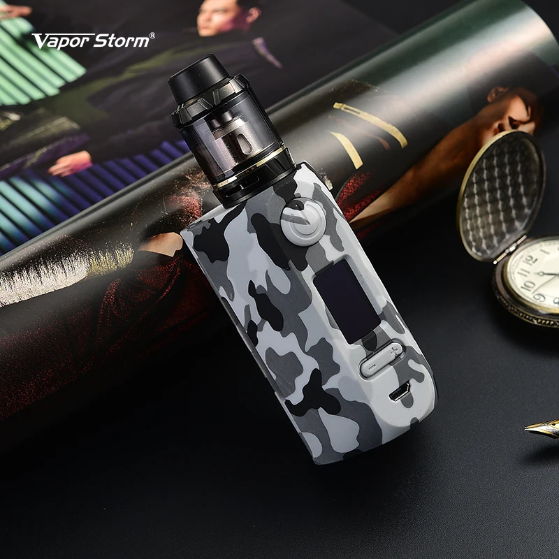 Original Vapor Storm Storm230 mod with Hawk atomzier Puma Kit ByPass VW storm 230W vape vaper Electronic Cigarette Kits