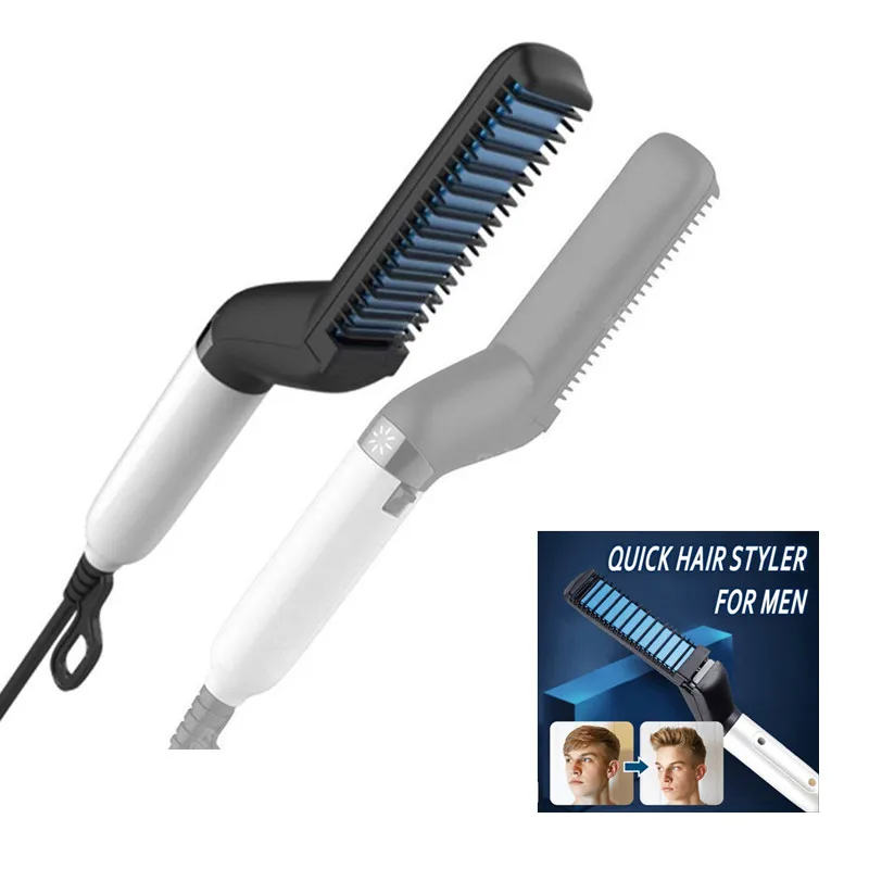 Multifunctional Comb Curling Iron Straighten Hair Styler Styling Combs Brush Beard Men Hair Brush Tool Heating Hair Curler
Multifunctional Comb Curling Iron Straighten Hair Styler Styling Combs Brush Beard Men Hair Brush Tool Heating Hair Curler