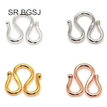 Free shipping W Shape Jewelry Making DIY S925 Gold Plated Hook Connector Findings Clasps 10mm 13.5mm 
Free shipping W Shape Jewelry Making DIY S925 Gold Plated Hook Connector Findings Clasps 10mm 13.5mm