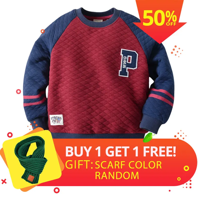 Buy1 Get1 Free Boys Red Fleece Sweatshirt Kid Cotton Thick Outwear Boys Christmas Tops Children's Hoodies Without Cap Sport Coat
Buy1 Get1 Free Boys Red Fleece Sweatshirt Kid Cotton Thick Outwear Boys Christmas Tops Children's Hoodies Without Cap Sport Coat