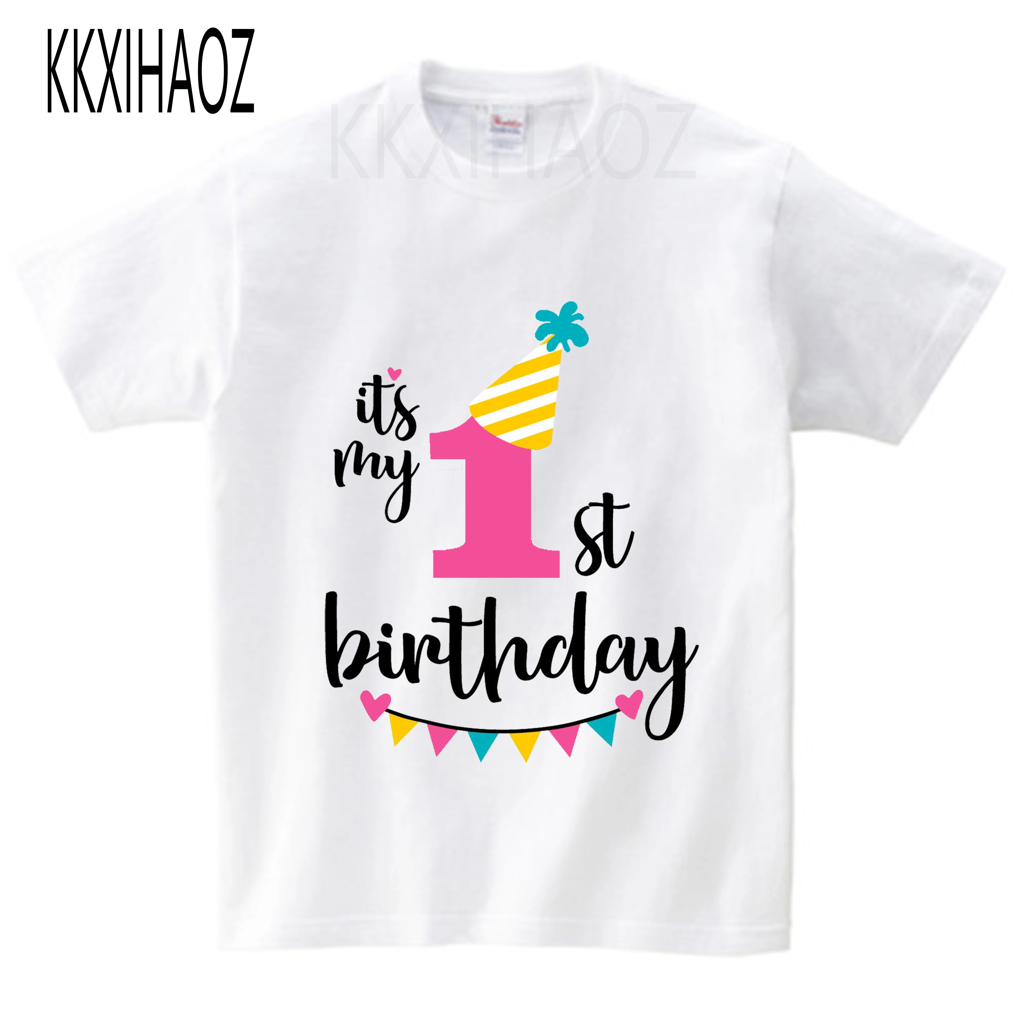 Baby Boys/Girls Happy Birthday Cute Print Clothes Children Funny T shirt it's my 1-9th birthday Birthday Present kids tops Gift
Baby Boys/Girls Happy Birthday Cute Print Clothes Children Funny T shirt it's my 1-9th birthday Birthday Present kids tops Gift