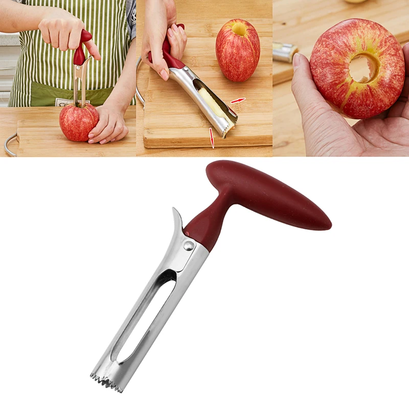 Kitchen Fruit Tools Stainless Steel Apple Corer Fruit Stalks To Dig Peel Fruit Apple Pear Peach Go Nuclear Digging Tool
Kitchen Fruit Tools Stainless Steel Apple Corer Fruit Stalks To Dig Peel Fruit Apple Pear Peach Go Nuclear Digging Tool