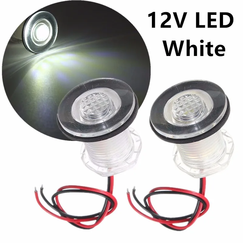 

IP68 Blue/White Boat Marine Ship RV Waterproof 12V LED Courtesy Light Lamp for Boats Truck Car