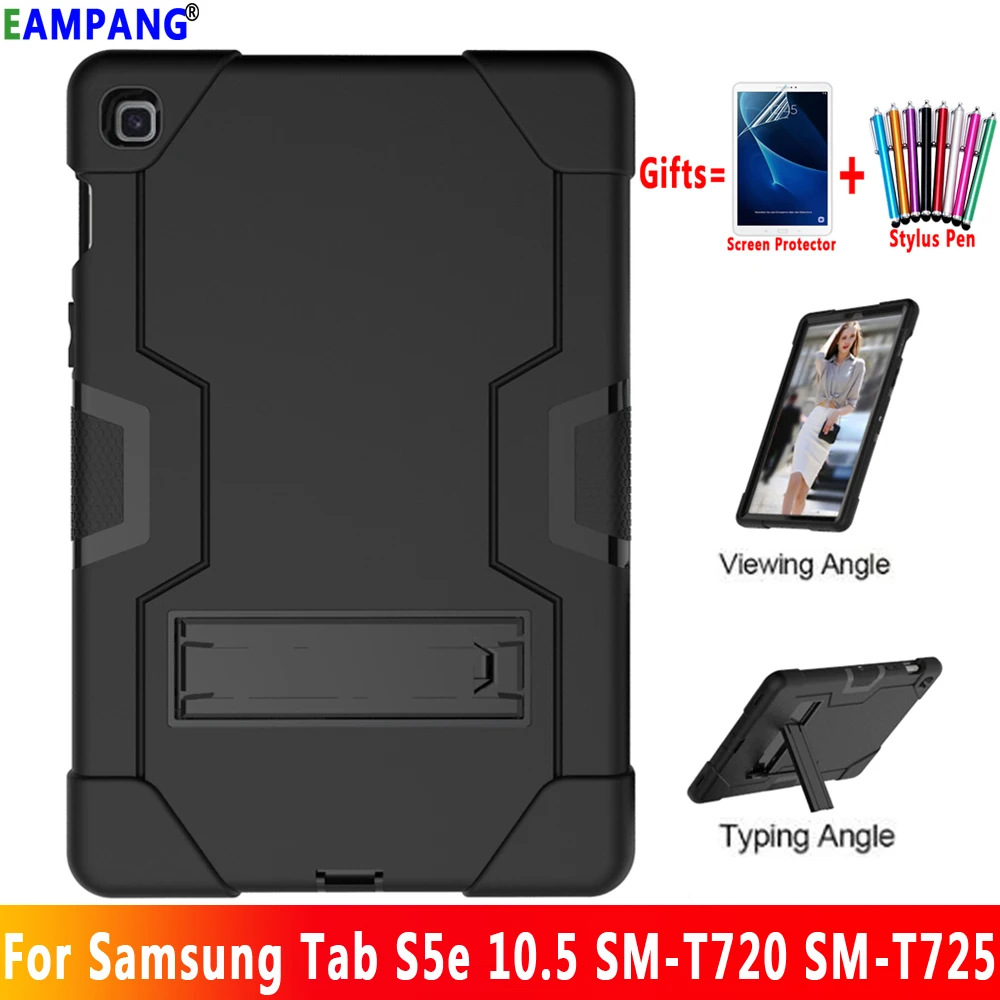 Shockproof Case for Samsung Galaxy Tab S5e 10.5 Case Cover T720 T725 SM-T720 SM-T725 Tablet Shell Funda Coque with Stand Holder
Shockproof Case for Samsung Galaxy Tab S5e 10.5 Case Cover T720 T725 SM-T720 SM-T725 Tablet Shell Funda Coque with Stand Holder