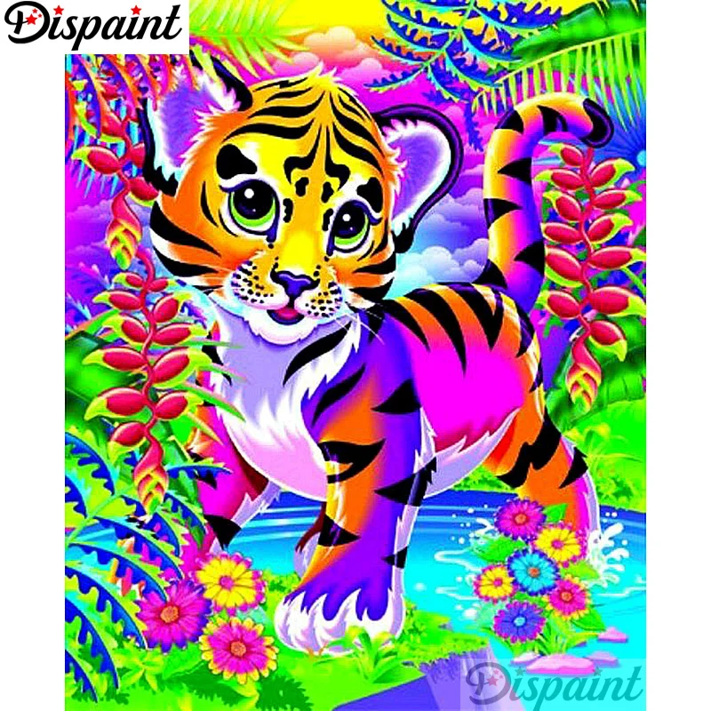 Dispaint Full Square/Round Drill 5D DIY Diamond Painting "Cartoon tiger" Embroidery Cross Stitch 3D Home Decor A12451
Dispaint Full Square/Round Drill 5D DIY Diamond Painting "Cartoon tiger" Embroidery Cross Stitch 3D Home Decor A12451