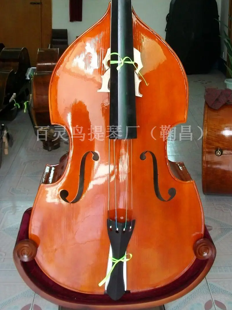 size 1/8 1/4 1/2 3/4 4/4 handmade solid wood double bass, high quality student's double bass, good sound, musical instrument
size 1/8 1/4 1/2 3/4 4/4 handmade solid wood double bass, high quality student's double bass, good sound, musical instrument