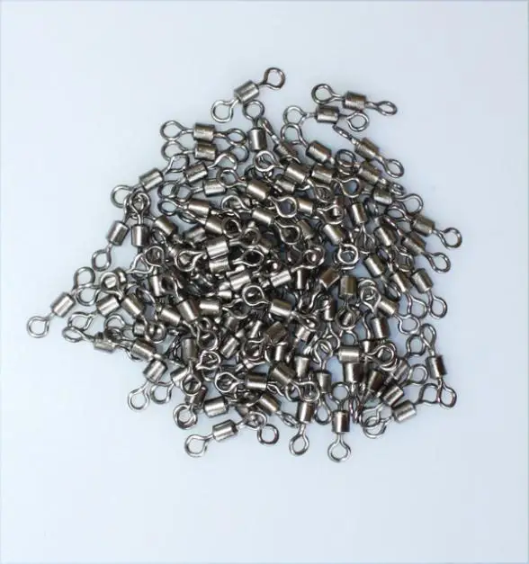 100Pcs Rolling Barrel Ball Bearing Swivel Solid Rings Fishing Line Hook Connecting Ring Connector 7# 11mm
100Pcs Rolling Barrel Ball Bearing Swivel Solid Rings Fishing Line Hook Connecting Ring Connector 7# 11mm