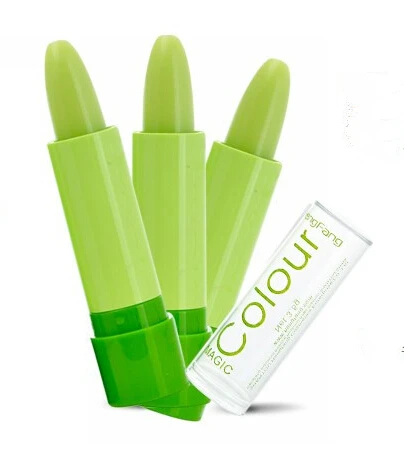 2018 Brand New Hot Sale Lip Balm Magic Change Color Lipstick Green Paste Change Color Turn Into Pink Free shipping
2018 Brand New Hot Sale Lip Balm Magic Change Color Lipstick Green Paste Change Color Turn Into Pink Free shipping