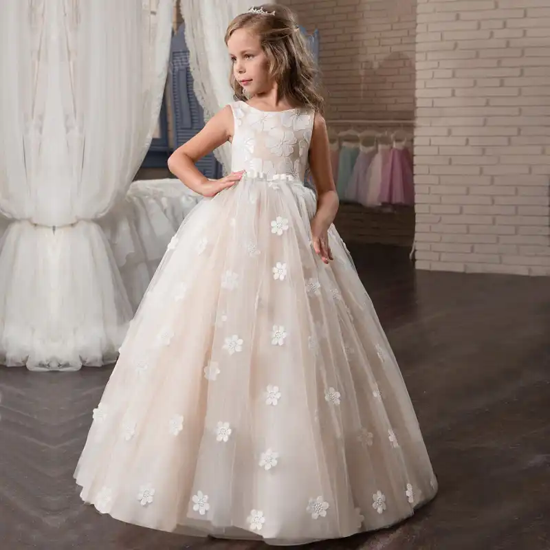 teenage flower girl dresses