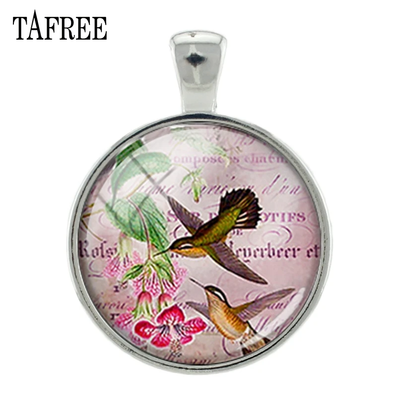 TAFREE Birds Animal Plants Pendants Vintage Style Glass Cabochon Dome Charms Jewelry Making BP01 13
TAFREE Birds Animal Plants Pendants Vintage Style Glass Cabochon Dome Charms Jewelry Making BP01 13