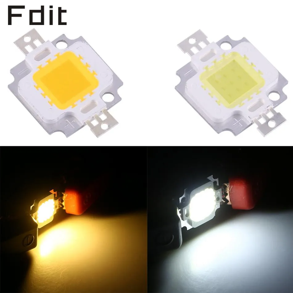 10Pcs 10W LED Lamp Chip Warm/Cool White SMD Chip Light COB DC 9-12V For Lamp Flood Light Bulb Replacement
10Pcs 10W LED Lamp Chip Warm/Cool White SMD Chip Light COB DC 9-12V For Lamp Flood Light Bulb Replacement
