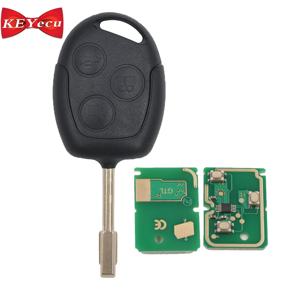 KEYECU for Ford Focus 1998 1999 2000 2001 2002 2003 2004 Remote Control Car Key Fob 433Mhz 4D60/4D63 Chip KR55WK47899 FO21
KEYECU for Ford Focus 1998 1999 2000 2001 2002 2003 2004 Remote Control Car Key Fob 433Mhz 4D60/4D63 Chip KR55WK47899 FO21