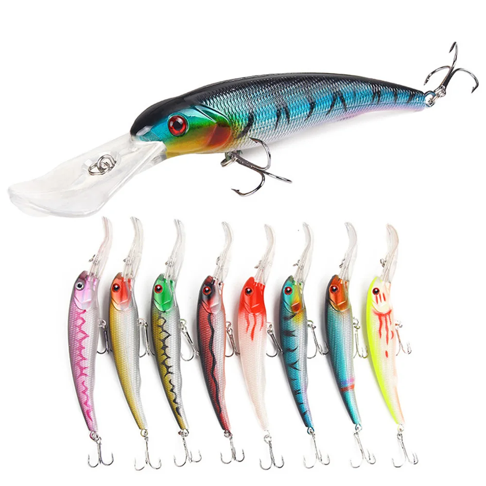 1PC Minnow Fishing Lure Laser Hard Artificial Bait 3D Eyes 16.5cm 26.8g Fishing Wobblers Crankbait Minnows Deep 0-4M Tackle
1PC Minnow Fishing Lure Laser Hard Artificial Bait 3D Eyes 16.5cm 26.8g Fishing Wobblers Crankbait Minnows Deep 0-4M Tackle