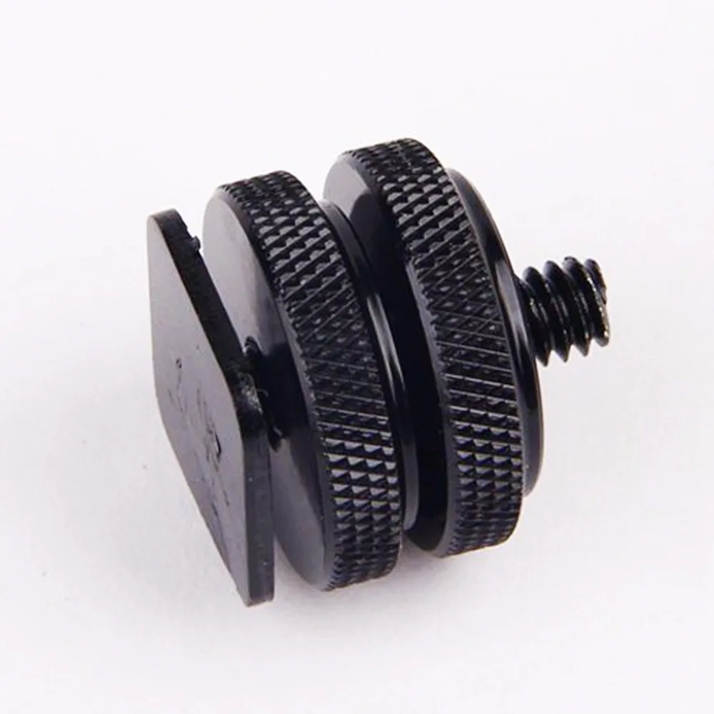 Professional 1/4" Dual Nuts Tripod Mount Screw To Flash Camera Hot Shoe Adapter Tripod & Accessories VCZ49
Professional 1/4" Dual Nuts Tripod Mount Screw To Flash Camera Hot Shoe Adapter Tripod & Accessories VCZ49