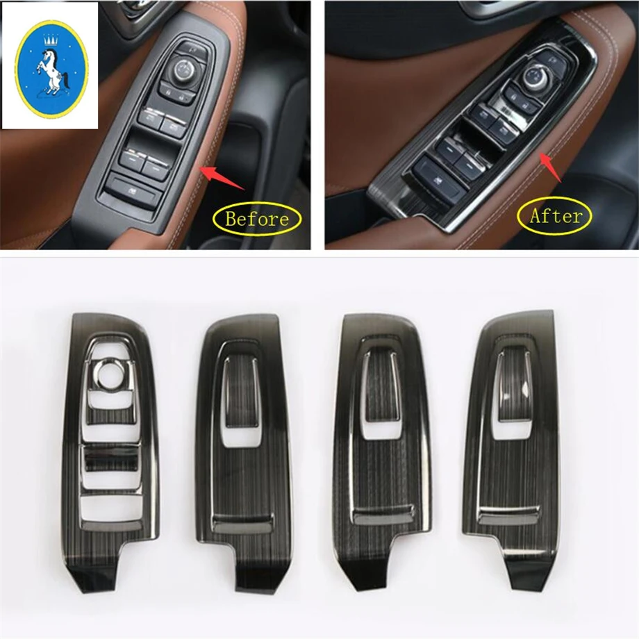 Yimaautotrims Auto Accessory Car Door Handle Holder Window Lift Button Switch Decoration Cover Trim Fit For Subaru Forester 2019
Yimaautotrims Auto Accessory Car Door Handle Holder Window Lift Button Switch Decoration Cover Trim Fit For Subaru Forester 2019