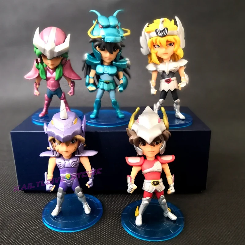 Hot 5Pcs/Set series 1 Saint Seiya Action Figures Knights of the Zodiac Doll Janpaness Anime Cartoon Toys Kids Christmas Gifts
Hot 5Pcs/Set series 1 Saint Seiya Action Figures Knights of the Zodiac Doll Janpaness Anime Cartoon Toys Kids Christmas Gifts