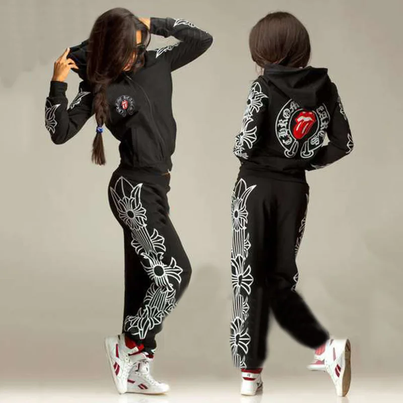 Plus Size Women Clothing Tracksuit Wagging Tongue Printed Jogging Suits Running Set Ropa Deportiva Hombre Sport Jacket Pants
Plus Size Women Clothing Tracksuit Wagging Tongue Printed Jogging Suits Running Set Ropa Deportiva Hombre Sport Jacket Pants