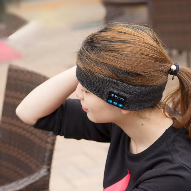 Vapeonly Wireless Bluetooth Headphone Knitting Music Headband Headset w/ Mic for iphone 8 Running Yoga Gym Sleep Sports Earphone
Vapeonly Wireless Bluetooth Headphone Knitting Music Headband Headset w/ Mic for iphone 8 Running Yoga Gym Sleep Sports Earphone