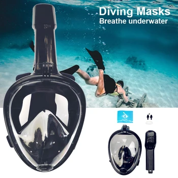 2019 New color Full Face Snorkeling Masks 180 View Anti-fog Anti-Leak Snorkel Scuba swimming mask Underwater Diving Mask
2019 New color Full Face Snorkeling Masks 180 View Anti-fog Anti-Leak Snorkel Scuba swimming mask Underwater Diving Mask