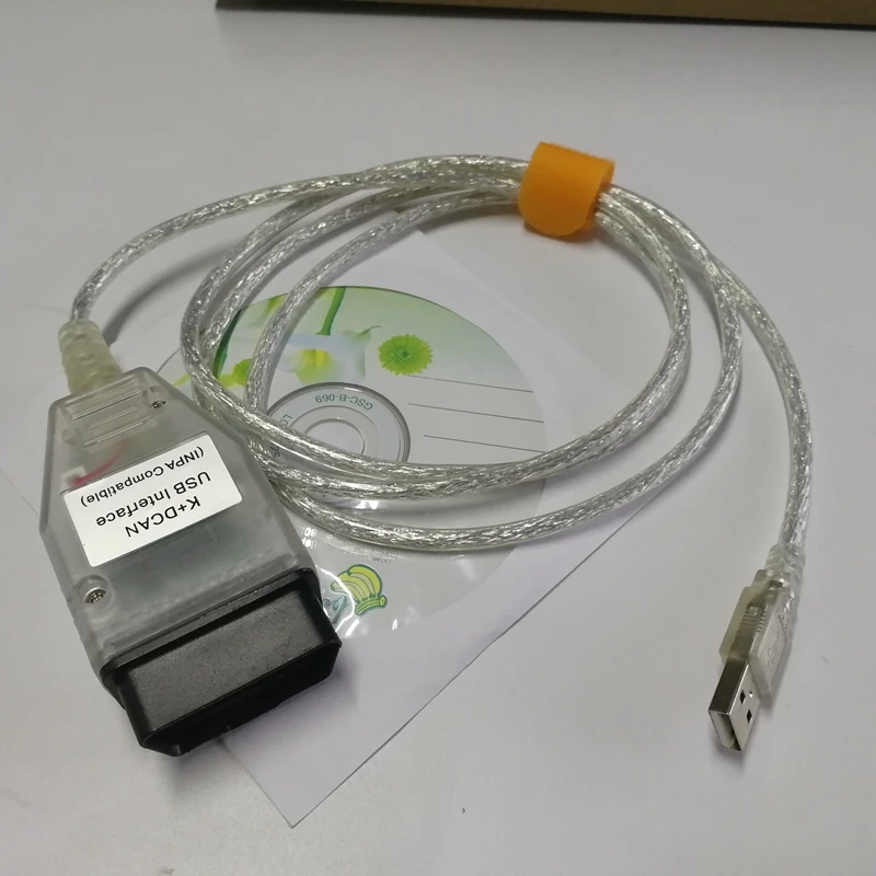 New Arrivel For B-M-W K+DCAN K DCAN USB Interface Auto Coder Reader Diagnostic OBD2 Cable With High Quality
New Arrivel For B-M-W K+DCAN K DCAN USB Interface Auto Coder Reader Diagnostic OBD2 Cable With High Quality
