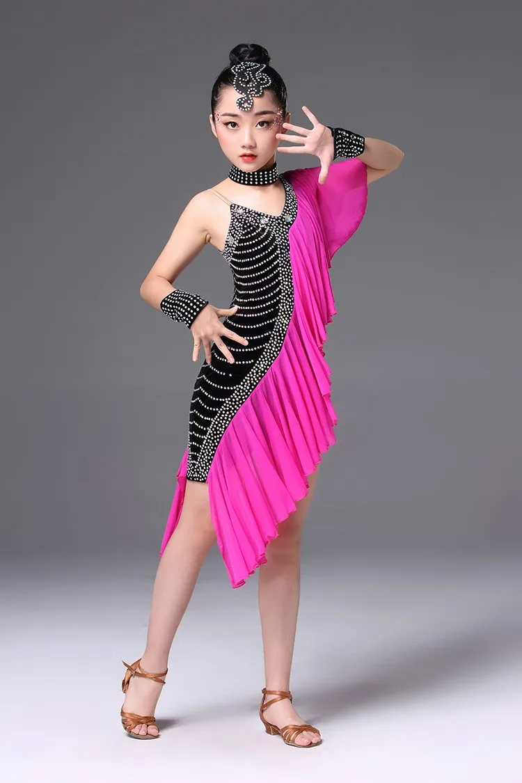 Latin Dress Kids Fringe Ballroom Tango Samba Dance Competition Dresses Fashion Children Sequin Dance Wear Modern Stage Wear
Latin Dress Kids Fringe Ballroom Tango Samba Dance Competition Dresses Fashion Children Sequin Dance Wear Modern Stage Wear