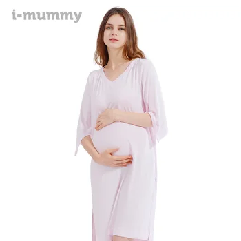 i-baby Maternity Pregnancy Pajamas Modal Women Clothes Outlast Constant Temperature Pregnant Sleepwear Ladies Dresses
i-baby Maternity Pregnancy Pajamas Modal Women Clothes Outlast Constant Temperature Pregnant Sleepwear Ladies Dresses