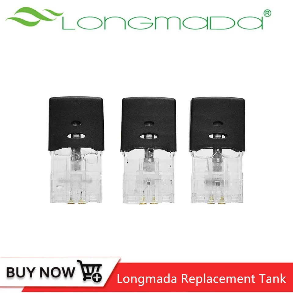 3pcs/lot Original Longmada ALVA Kit Replacement Cartridge Pod Atomizer Tank 1ML Capacity Ceramic wickless cell/Cotton Coil Tank
3pcs/lot Original Longmada ALVA Kit Replacement Cartridge Pod Atomizer Tank 1ML Capacity Ceramic wickless cell/Cotton Coil Tank