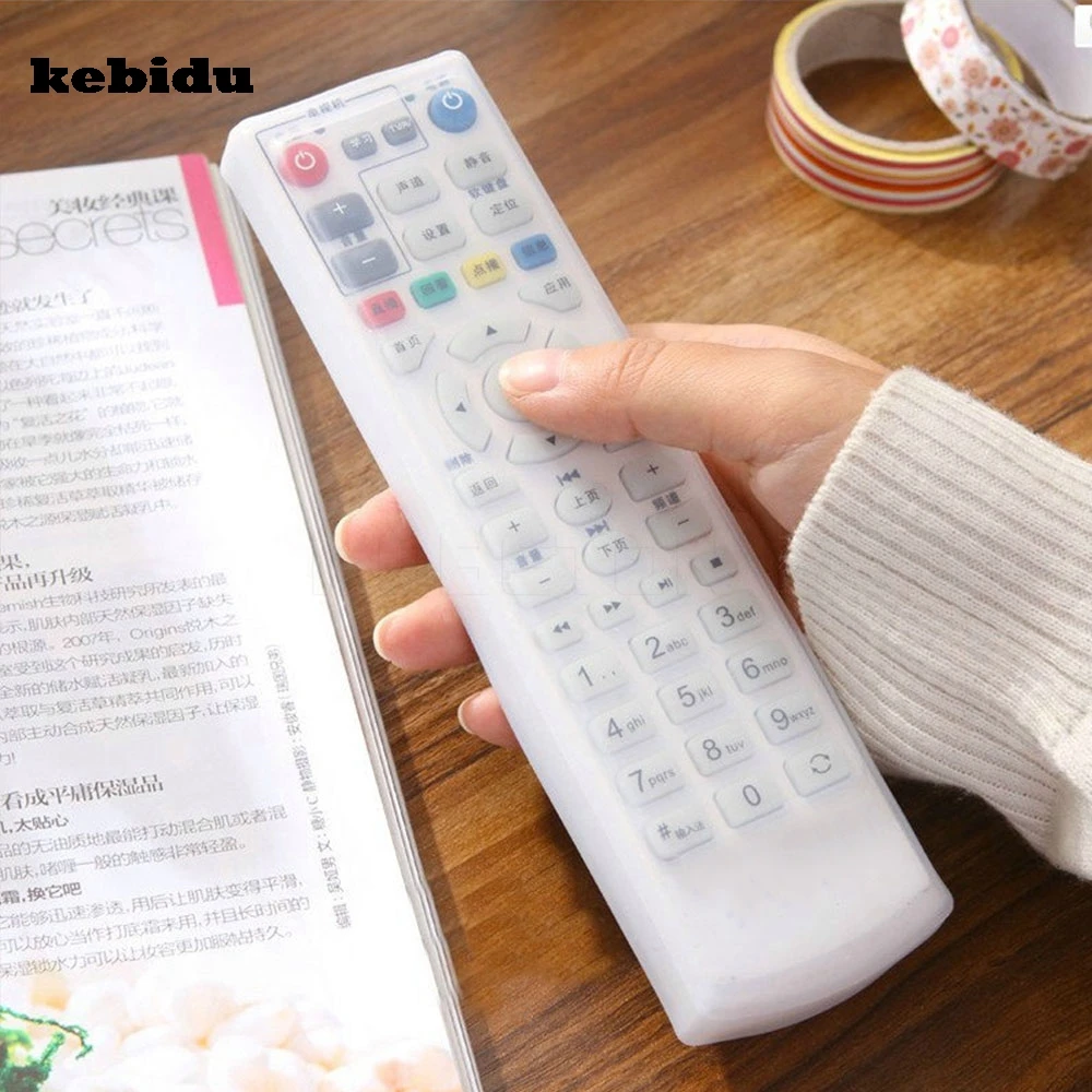 kebidu 2017 Universal Silicone Protective Cases for Video TV Air Condition Remote Controller Cover Waterproof Dust Protector | Электроника