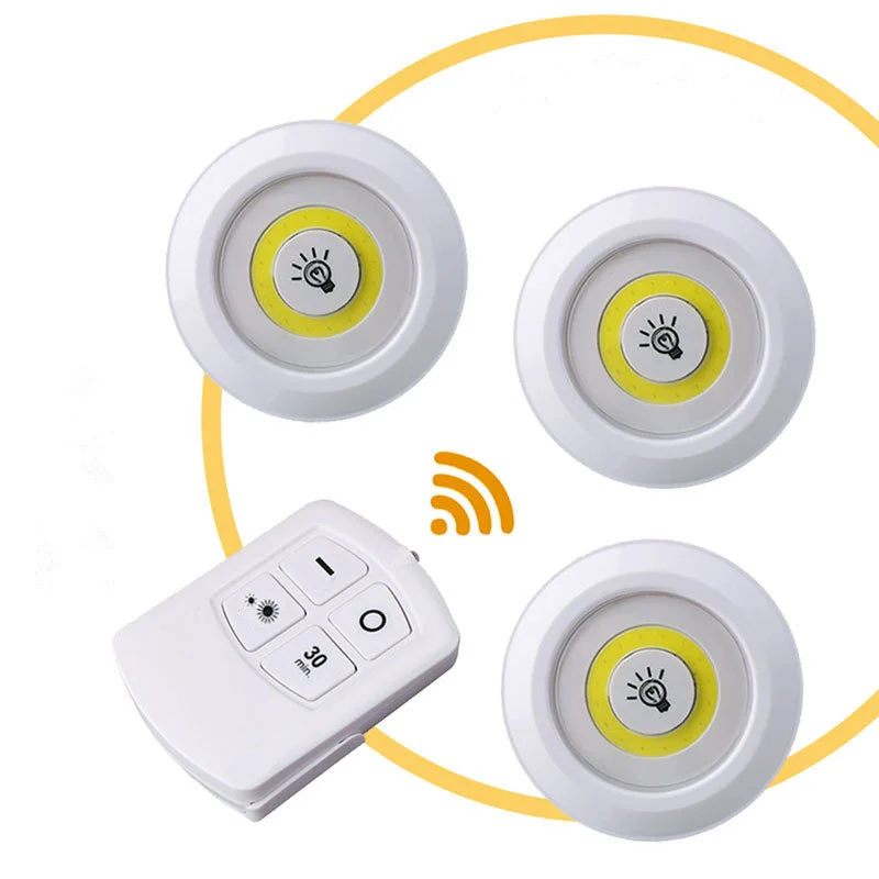 3 PCS Cabinet Light Wireless Spot Light Stick-On Anywhere Tap Night Lamps Battery NOT Included LED Under Cabinet Night Light
3 PCS Cabinet Light Wireless Spot Light Stick-On Anywhere Tap Night Lamps Battery NOT Included LED Under Cabinet Night Light