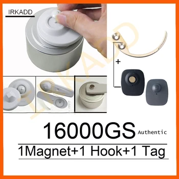 Magnetic Detacher 16000GS Cloth Security Tag Remover Checkpoint System RF8.2Mhz Compatible +1 Key Hook Detacher+1Alarms
Magnetic Detacher 16000GS Cloth Security Tag Remover Checkpoint System RF8.2Mhz Compatible +1 Key Hook Detacher+1Alarms