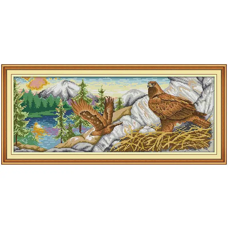 Eagle Patterns Counted Cross Stitch 11CT 14CT Cross Stitch Set Wholesale nimals Cross-stitch Kit Embroidery Needlework
Eagle Patterns Counted Cross Stitch 11CT 14CT Cross Stitch Set Wholesale nimals Cross-stitch Kit Embroidery Needlework