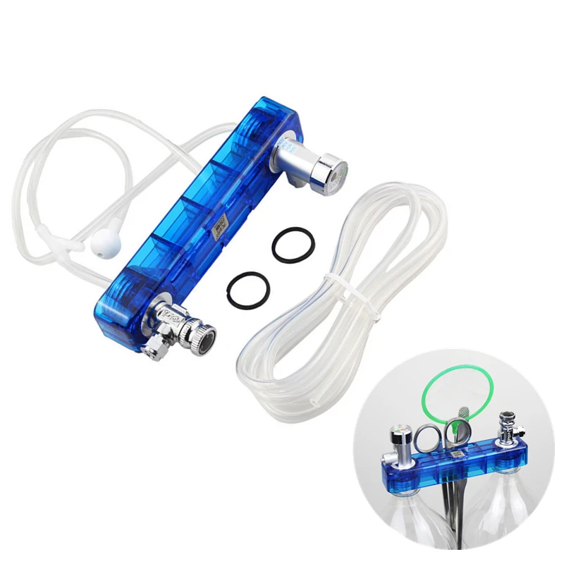 DIY CO2 диффузор D501 D201 набор для установки аквариума игольчатый клапан манометр
