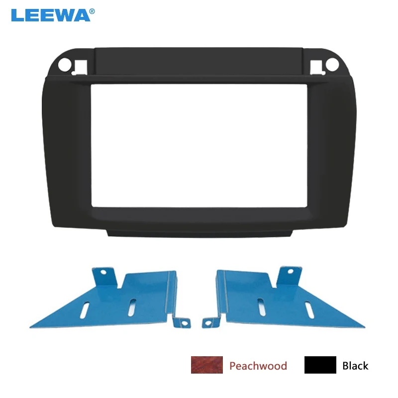 LEEWA Car 2Din Stereo Radio Fascia Frame for BENZ S-Klasse (W220)/CL-Klasse (C215) Dashboard Mount Trim Facia Panel Frame #5118
LEEWA Car 2Din Stereo Radio Fascia Frame for BENZ S-Klasse (W220)/CL-Klasse (C215) Dashboard Mount Trim Facia Panel Frame #5118