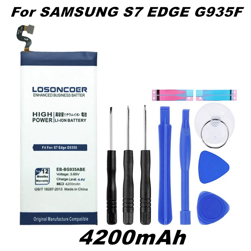 EB-BG935ABE For Samsung Galaxy S7 Edge Battery G935F G9350 G935 G935FD G935P G935T EB-BG930ABE For Samsung S7 Battery G9300 G930
EB-BG935ABE For Samsung Galaxy S7 Edge Battery G935F G9350 G935 G935FD G935P G935T EB-BG930ABE For Samsung S7 Battery G9300 G930