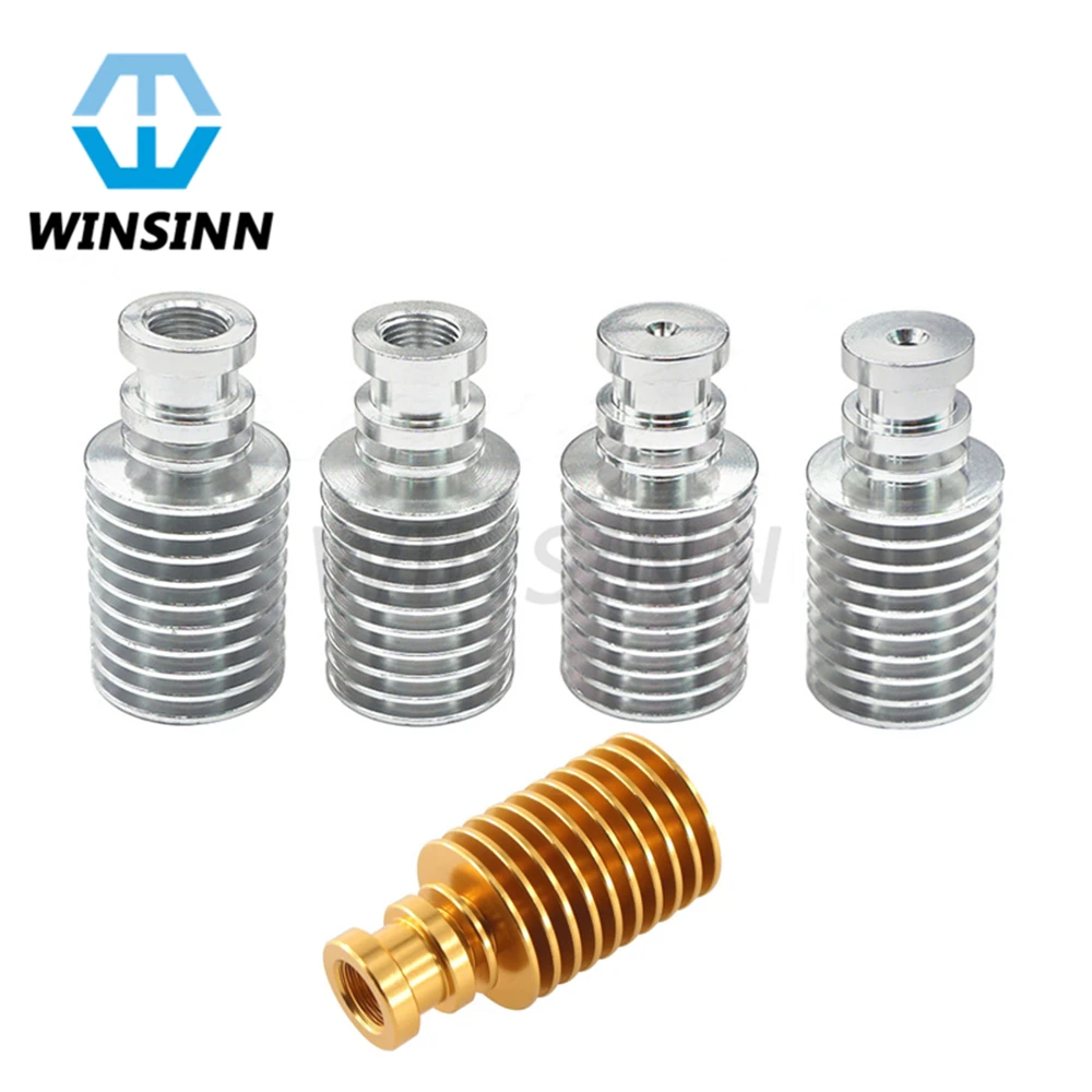 V5 Heatsink Long Short Heat Sink Aluminum Radiator M6 Gold Silver for 3D Printer Remote Bowden J-Head V5 Extruder Hotend
V5 Heatsink Long Short Heat Sink Aluminum Radiator M6 Gold Silver for 3D Printer Remote Bowden J-Head V5 Extruder Hotend