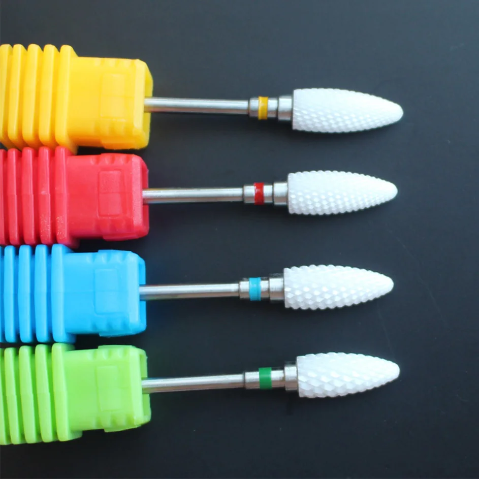 FAIRYAO 6 Type Flame Cuspidal Nail Art Drill Bit Polish Tool Ceramic Mounted Grinding Stone Head Electric Manicure Cutter
FAIRYAO 6 Type Flame Cuspidal Nail Art Drill Bit Polish Tool Ceramic Mounted Grinding Stone Head Electric Manicure Cutter