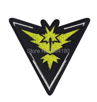 3" Pokemon Go Team Instinct logo Iron On Patch HOT Pocket Comics Embroidered Emblem applique Costume Cosplay Team
3" Pokemon Go Team Instinct logo Iron On Patch HOT Pocket Comics Embroidered Emblem applique Costume Cosplay Team