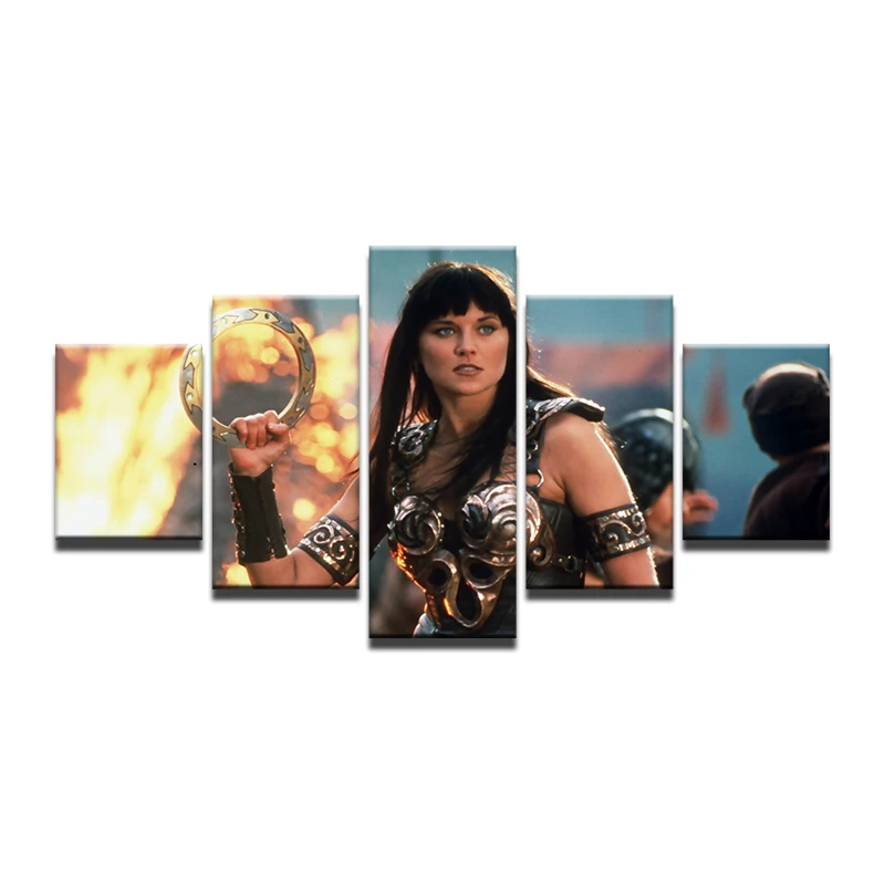 Modular Posters HD Printed Canvas Pictures Frame Living Room Wall Art 5 Pieces Xena: Warrior Princess Painting Home Decor
Modular Posters HD Printed Canvas Pictures Frame Living Room Wall Art 5 Pieces Xena: Warrior Princess Painting Home Decor