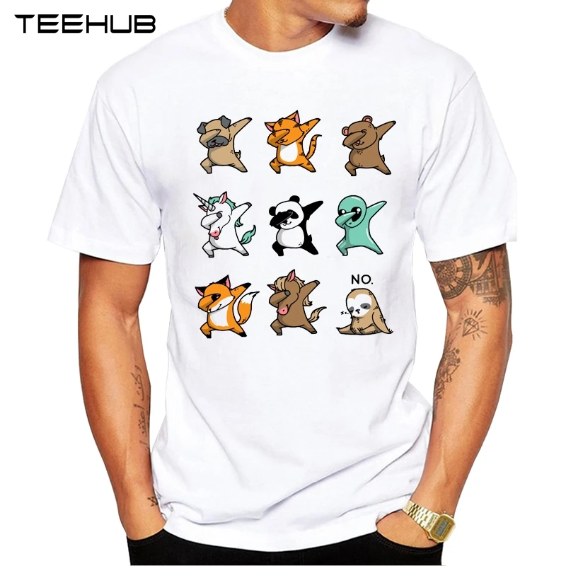 2019 TEEHUB Men's Funny Animal Dabbing Party Printed T-Shirt Short Sleeve Novelty Design Tops Cool Tee
2019 TEEHUB Men's Funny Animal Dabbing Party Printed T-Shirt Short Sleeve Novelty Design Tops Cool Tee