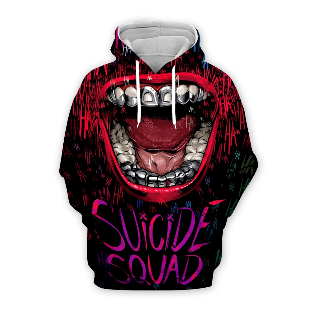 Hip Hop Raper Xxxtentacion singer haha joker 3D Print Sweatshirt Hoodies Men women Funny Autumn Streetwear Couples Clothes
Hip Hop Raper Xxxtentacion singer haha joker 3D Print Sweatshirt Hoodies Men women Funny Autumn Streetwear Couples Clothes