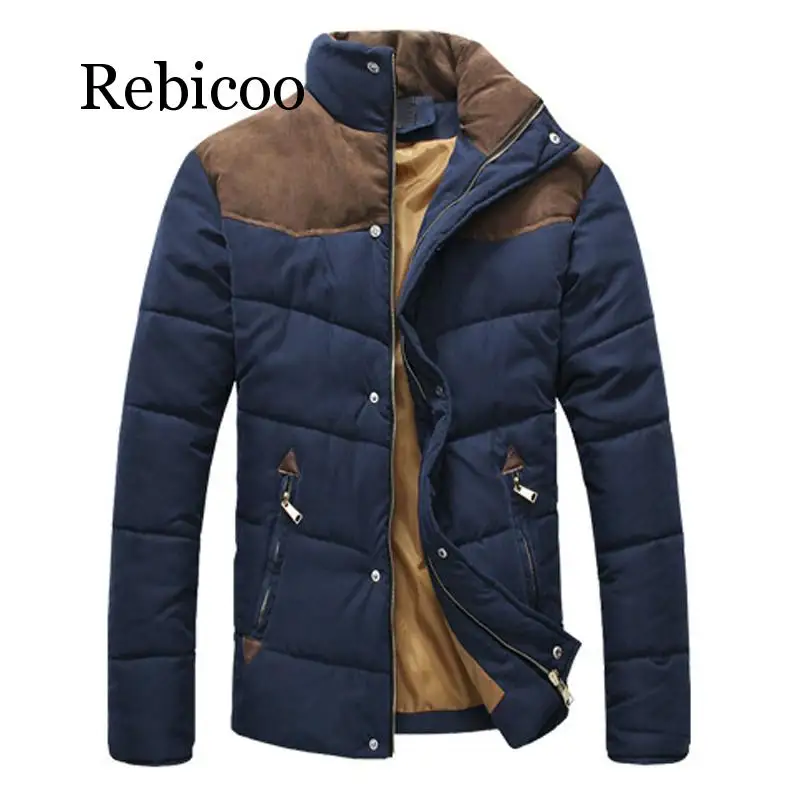 Winter Jacket Men Warm Casual Parkas Cotton Stand Collar Winter Coats Male Padded Overcoat Outerwear Clothing
Winter Jacket Men Warm Casual Parkas Cotton Stand Collar Winter Coats Male Padded Overcoat Outerwear Clothing