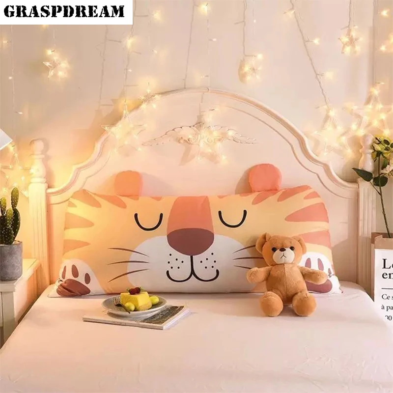 Cute Cartoon Animal Large Pillow Cotton Linen Backrest Cushion For Sofa Cushions For Bed Rest Pillow Back Support Large Size
Cute Cartoon Animal Large Pillow Cotton Linen Backrest Cushion For Sofa Cushions For Bed Rest Pillow Back Support Large Size