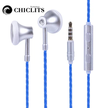 CHICLITS New In-ear Earphones Stereo Bass Earbuds Sport Running Game Music Earplugs With Microphone For Computer Mobile Phone
CHICLITS New In-ear Earphones Stereo Bass Earbuds Sport Running Game Music Earplugs With Microphone For Computer Mobile Phone