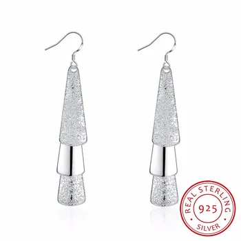 Wholesale Charm 925 Sterling Silver Drop Earrings Oorbellen High Quality Fashion Classic Jewelry Nickle Free Antiallergic
Wholesale Charm 925 Sterling Silver Drop Earrings Oorbellen High Quality Fashion Classic Jewelry Nickle Free Antiallergic