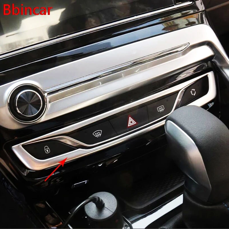 Bbincar Stainless Steel For Peugeot 308 Car Styling 2016 2017 Central Control Button Frame Fault Lights Demister Button Trim
Bbincar Stainless Steel For Peugeot 308 Car Styling 2016 2017 Central Control Button Frame Fault Lights Demister Button Trim